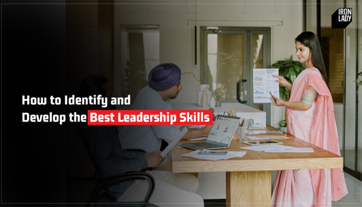 A professional setting where a woman in a pink saree presents a data-driven report to a team, emphasizing leadership skills and effective communication.